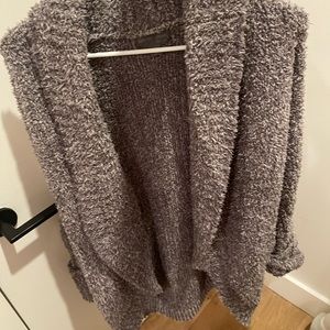 Barefoot Dreams Grey cardigan